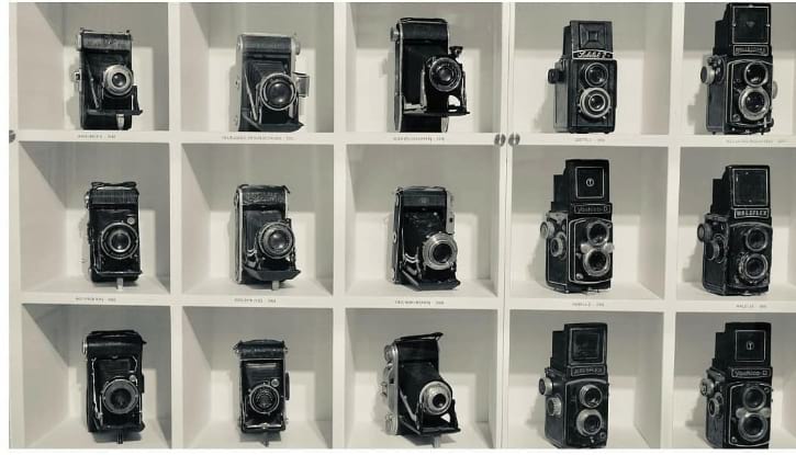 Cameras at Vintage Cameras Museum Singapore