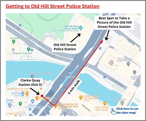 Route to Old Hill Street Police Station