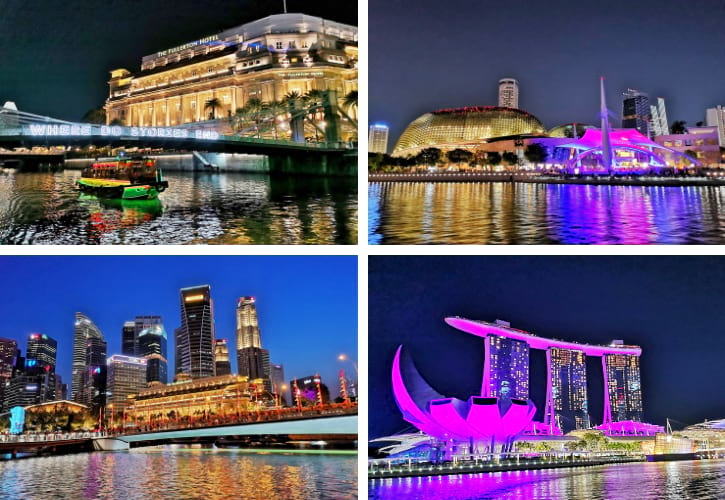 Scenic Singapore River Cruise, offering picturesque views of the city's attractions