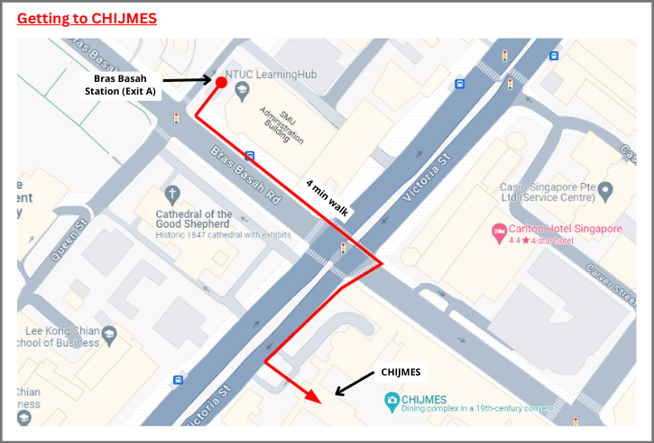 Route to CHIJMES