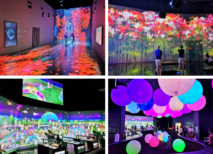 Innovative and interactive installations at Future World in the ArtScience Museum