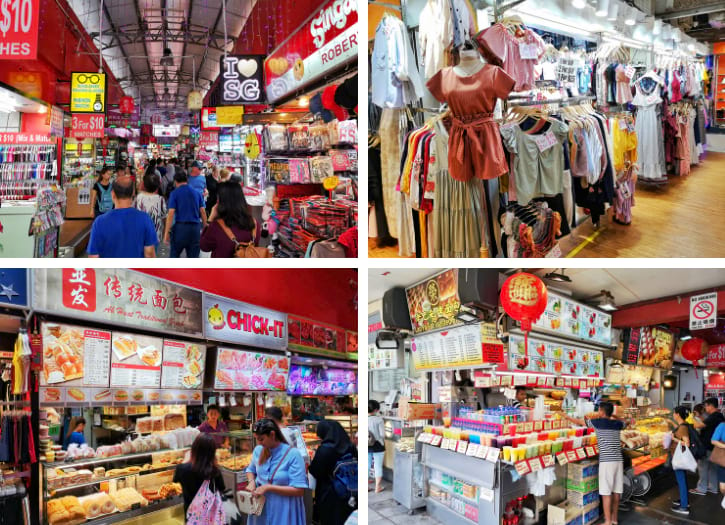 Lively and bustling Bugis Street Market, a haven for bargain shoppers