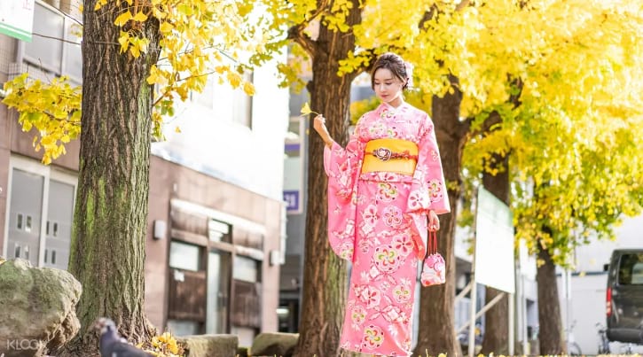 Wearing Kimono in Tokyo