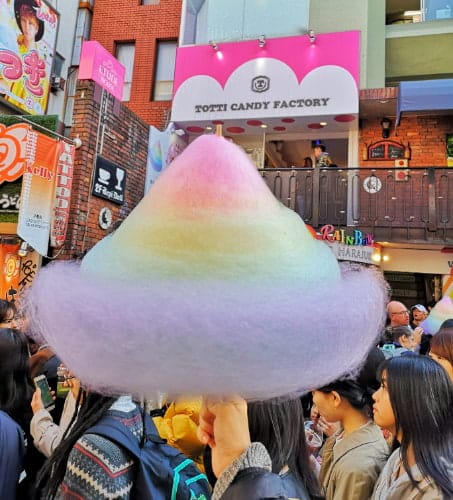 Rainbow Cotton Candy