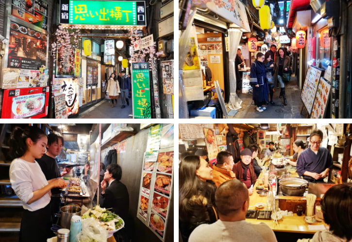 Lively Omoide Yokocho alley with tiny eateries, a must-visit in Tokyo