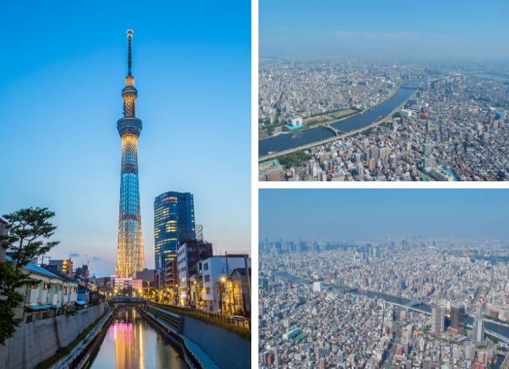 Tokyo Skytree, the iconic tower offering breathtaking city views