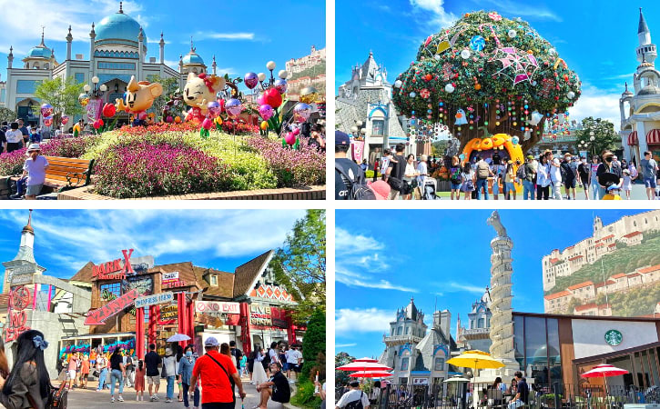 Everland, a world of thrilling rides and colorful attractions