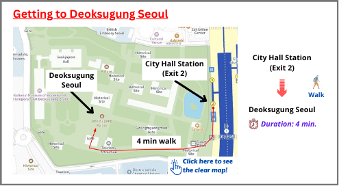 Getting to Deoksugung