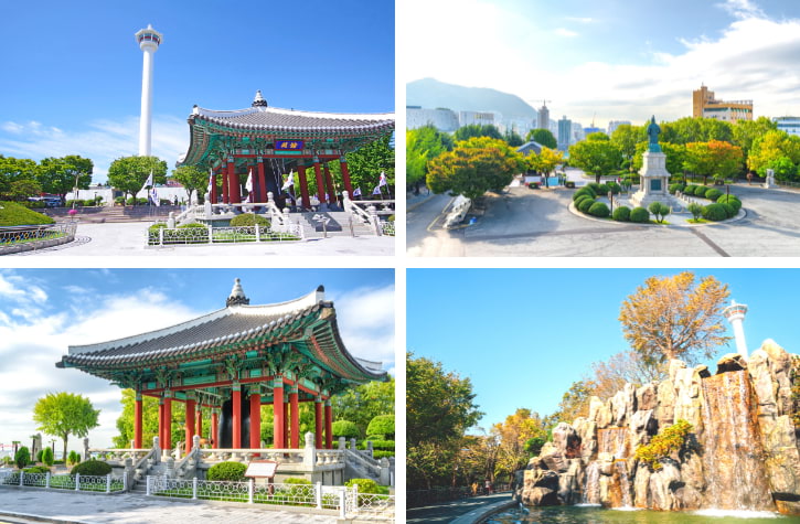 Yongdusan Park and Busan Tower