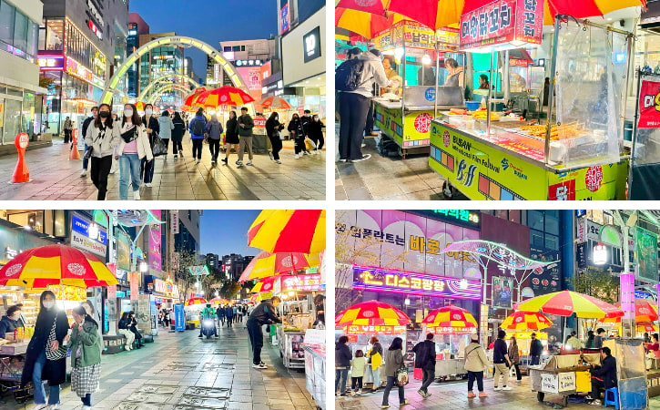 Food Stalls in BIFF Square