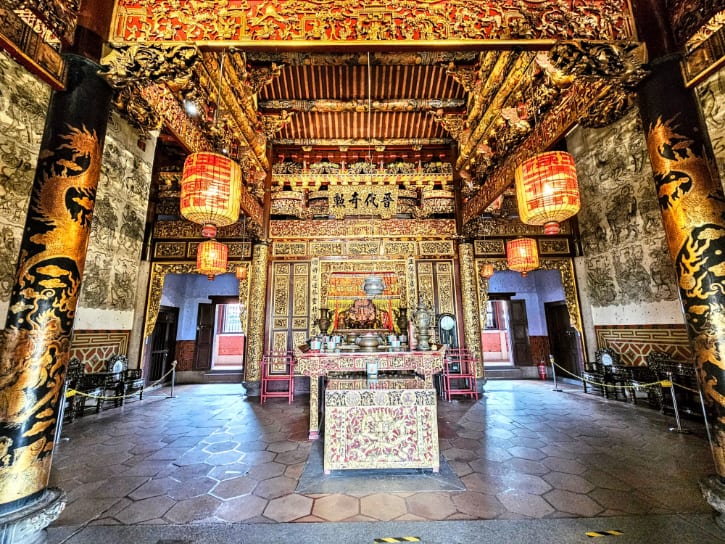 Inside the Main Altar