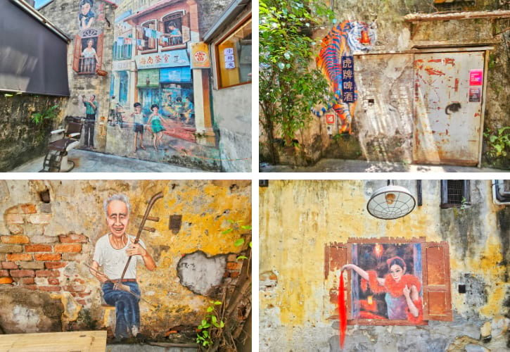 Murals in Kwai Chai Hong