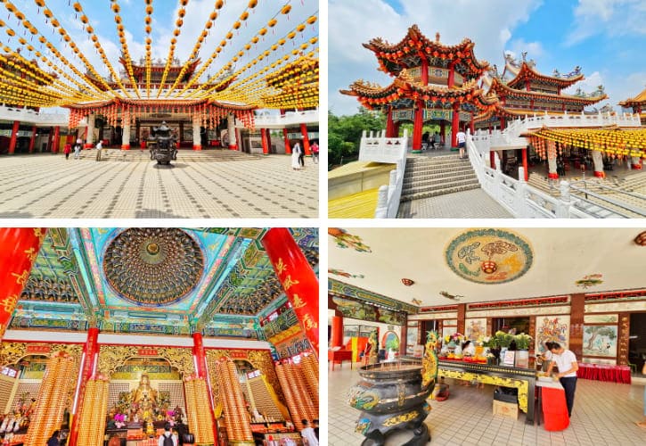 Main Prayer Hall and Pavilion in Thean Hou Temple