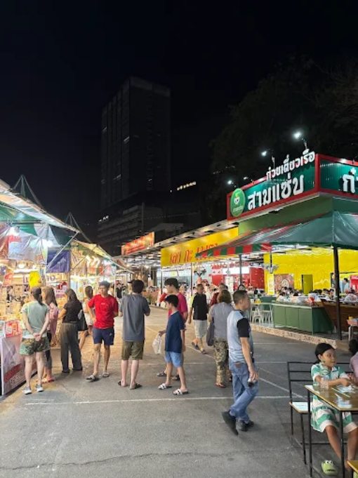 Train Night Market DanNeramit