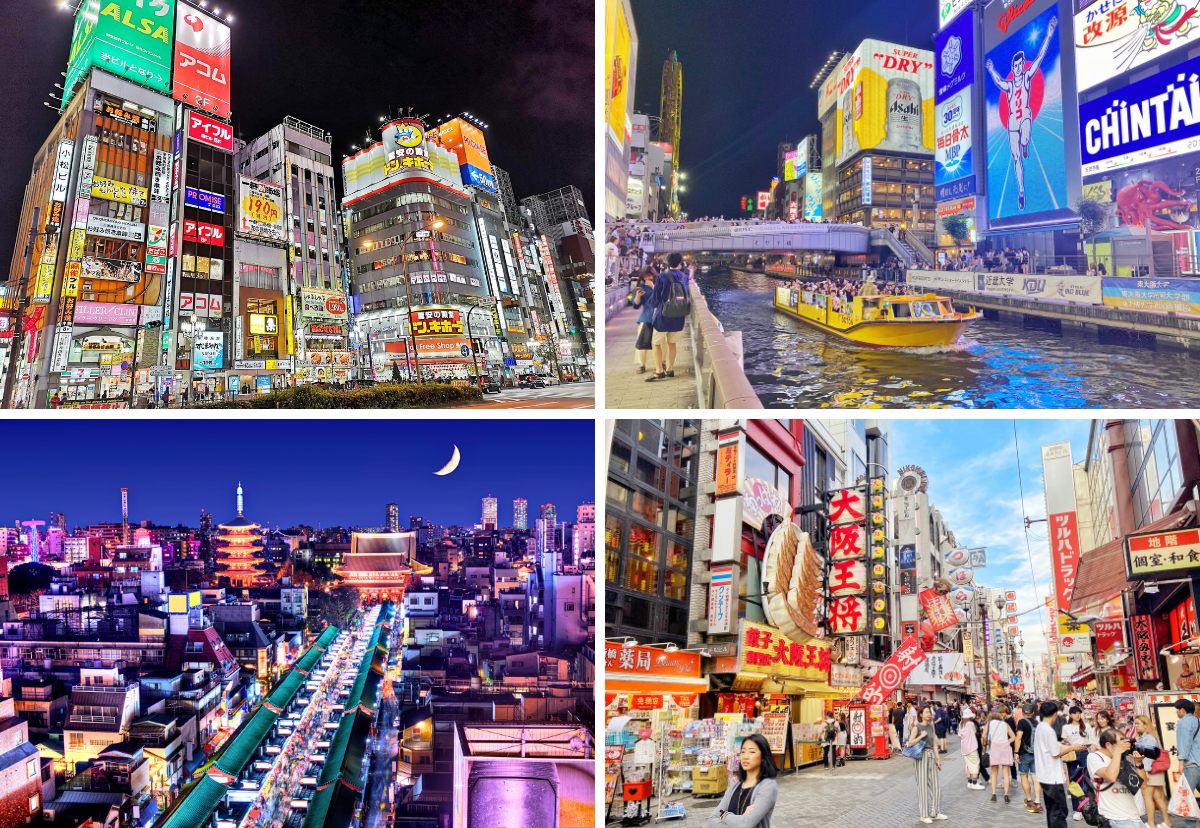 Tokyo vs Osaka