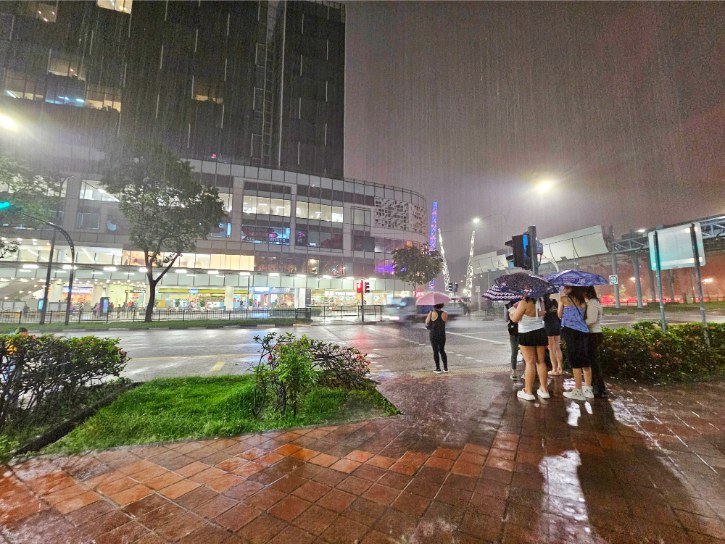 Rain in Singapore