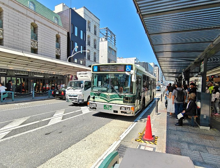 Bus Stops Near the Hotel 