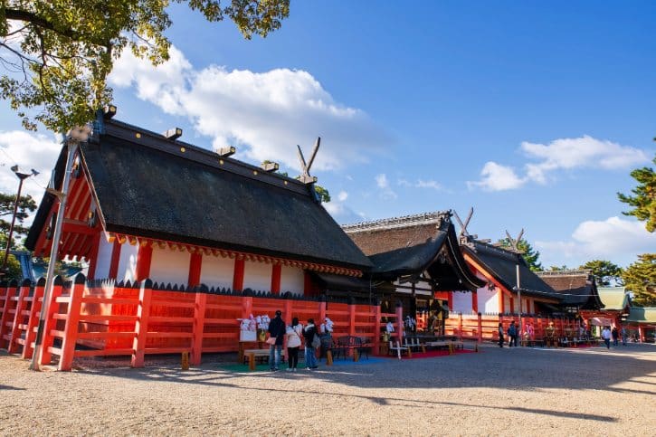 Main Shrines of Sumiyoshi Taisha