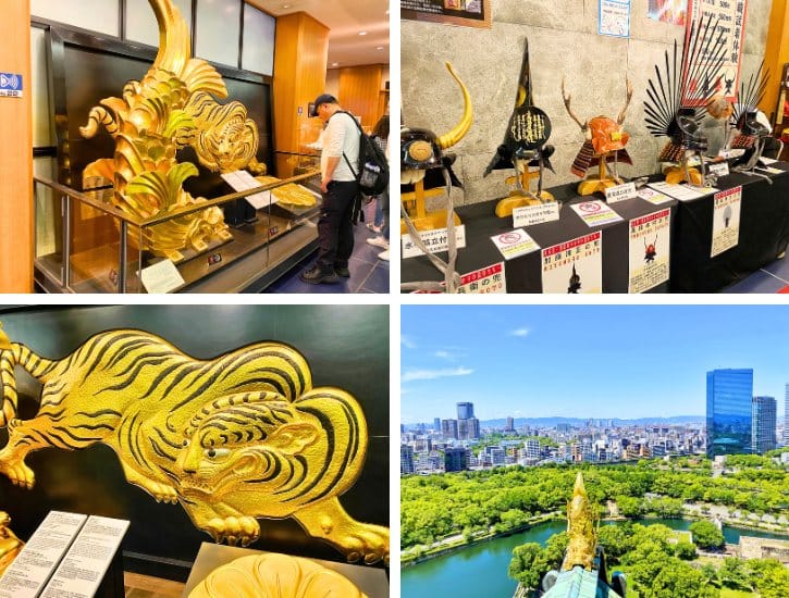 Internal Display of Osaka Castle