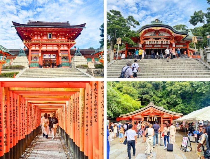 Romon Gate and Torii Gates