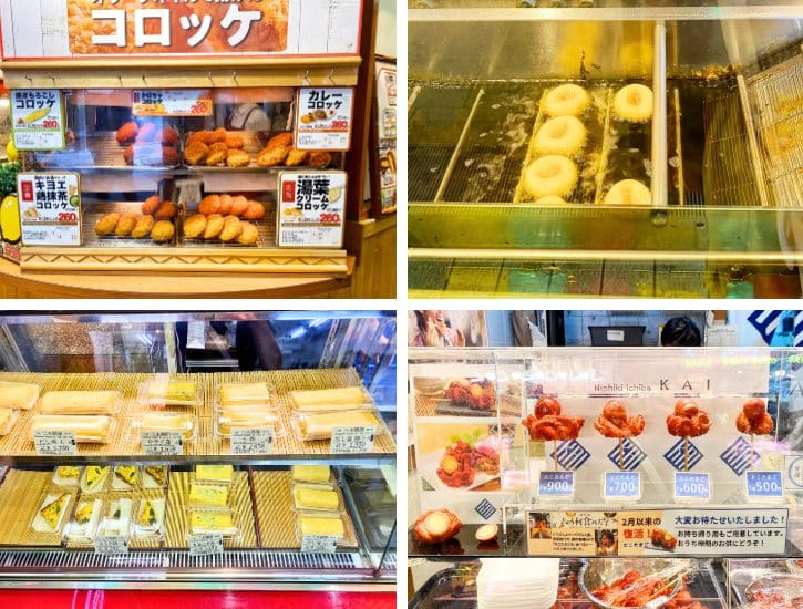 Yuba Cream Croquette and Tako Tamago – Octopus with Quail Egg