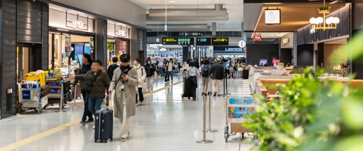 Duty-Free Area in Kansai Airport