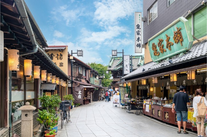 Taishakuten Sando Street