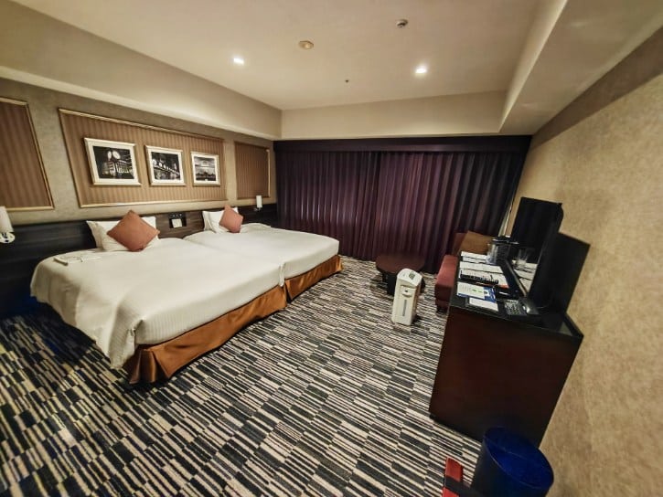 Room at 3. The Park Front Hotel at Universal Studios Japan