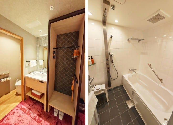 Bathroom of Hotel Forza Kyoto Shijo Kawaramachi