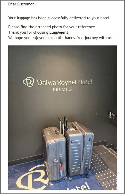 Luggage Delivery