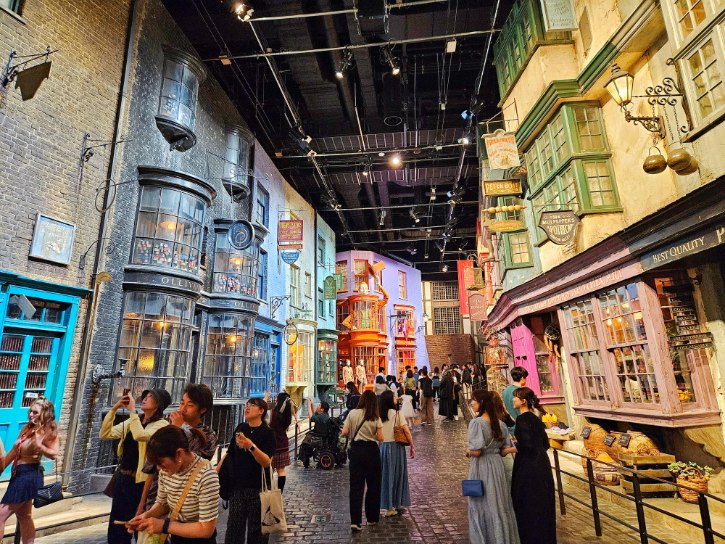 Diagon Alley of Warner Bros. Studio Tokyo