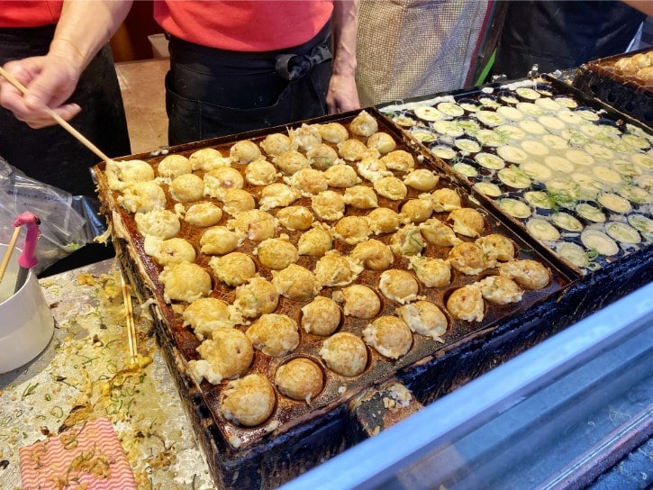 Octopus-filled Batter Balls
