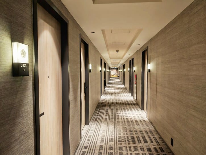 Corridor of Hotel Hankyu RESPIRE OSAKA