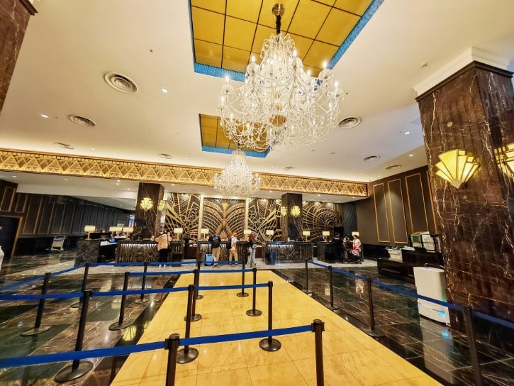 Lobby of The Park Front Hotel at Universal Studios Japan