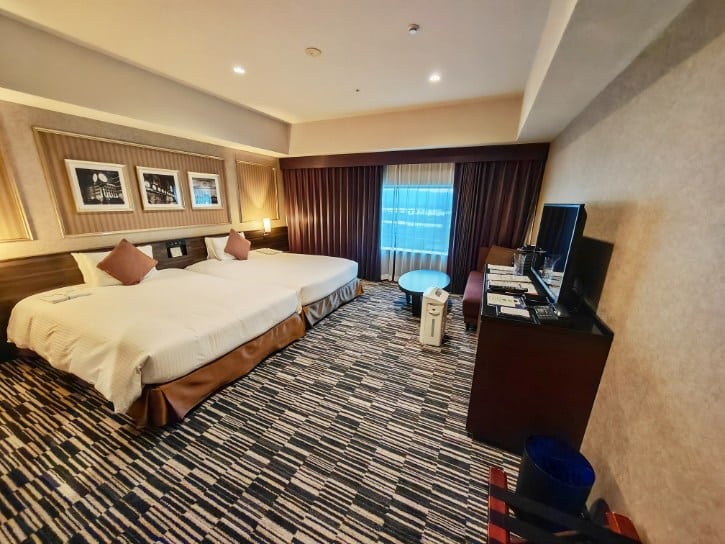 Room of The Park Front Hotel at Universal Studios Japan