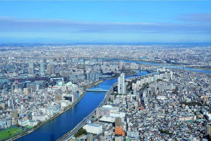 View from Tokyo Skytree