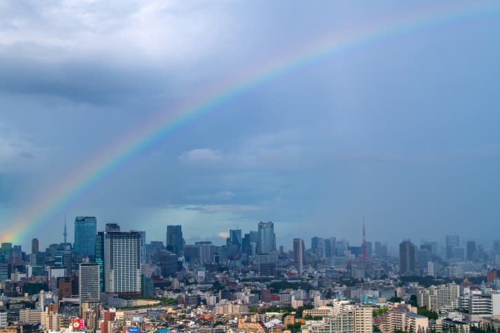 Cloudy Day in Tokyo
