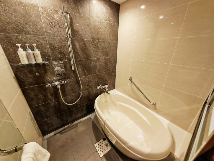 Bathtub in the Hotel