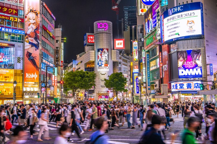 Shibuya Scramble Crossing