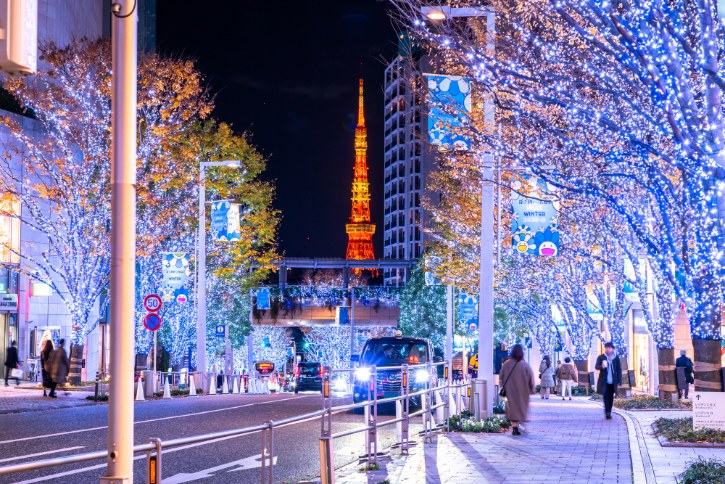 Winter Illumination in Roppongi