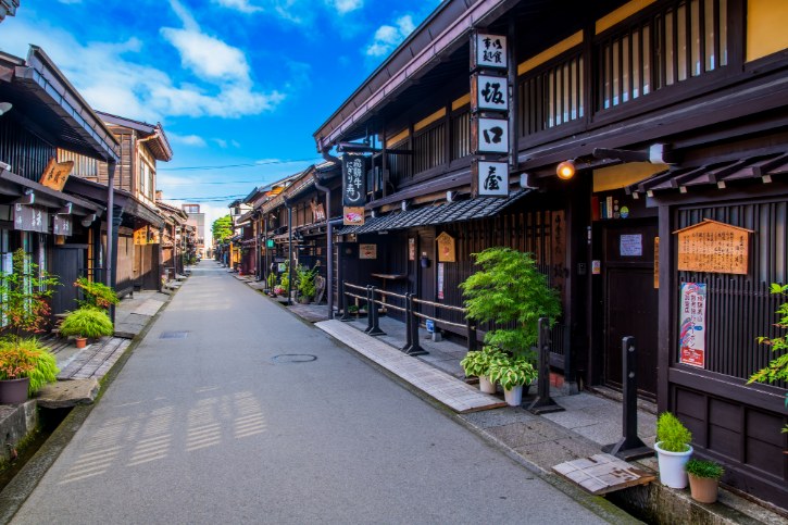 Old Town Streets of Takayama