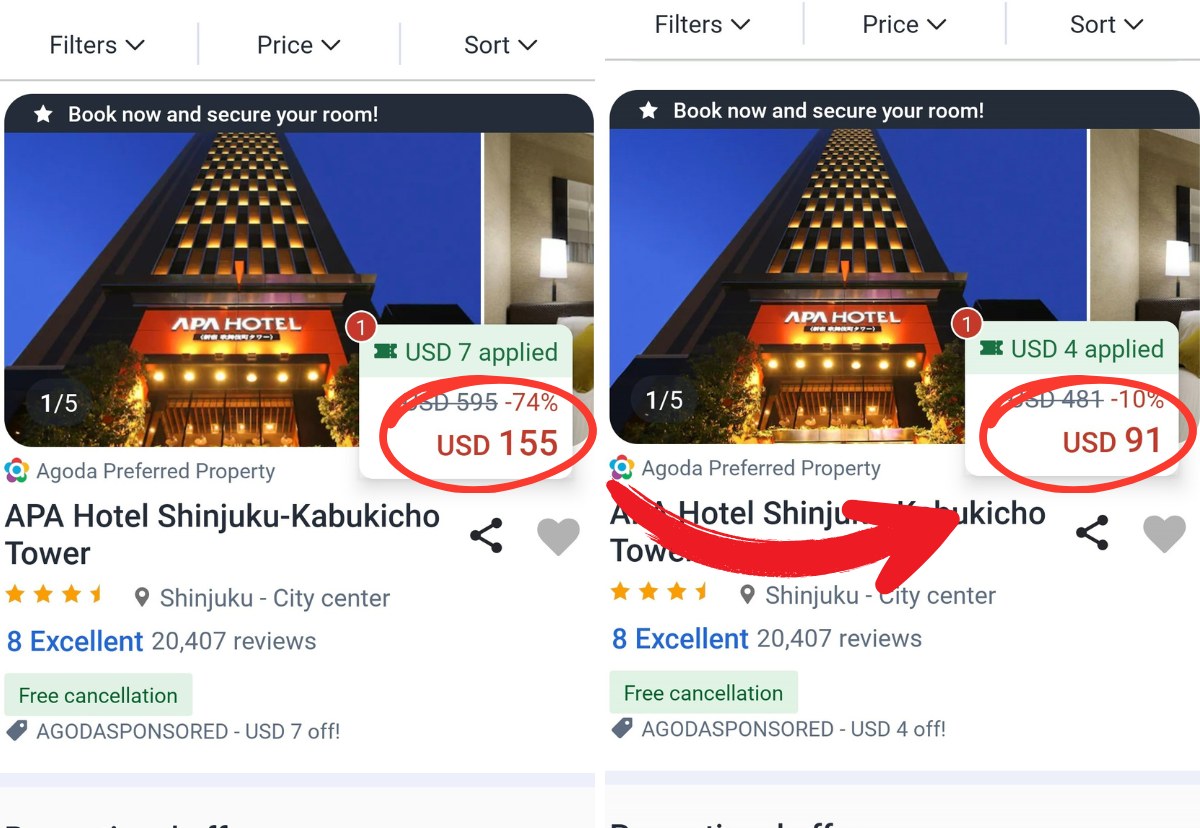 Tricks to Get Cheap Hotel Prices in Tokyo