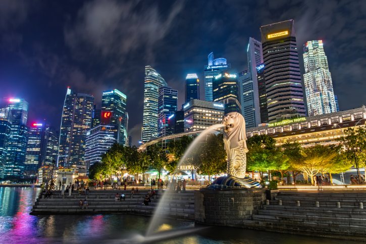 Merlion Statue