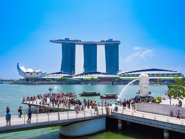 View of Marina Bay