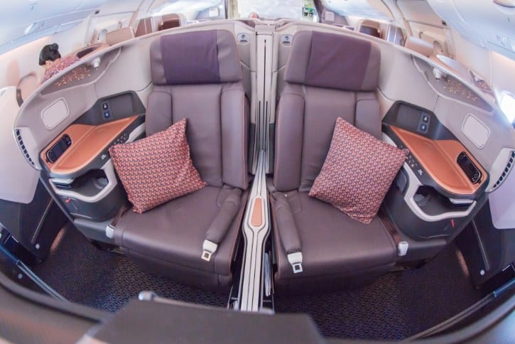 Singapore Airlines Business Class