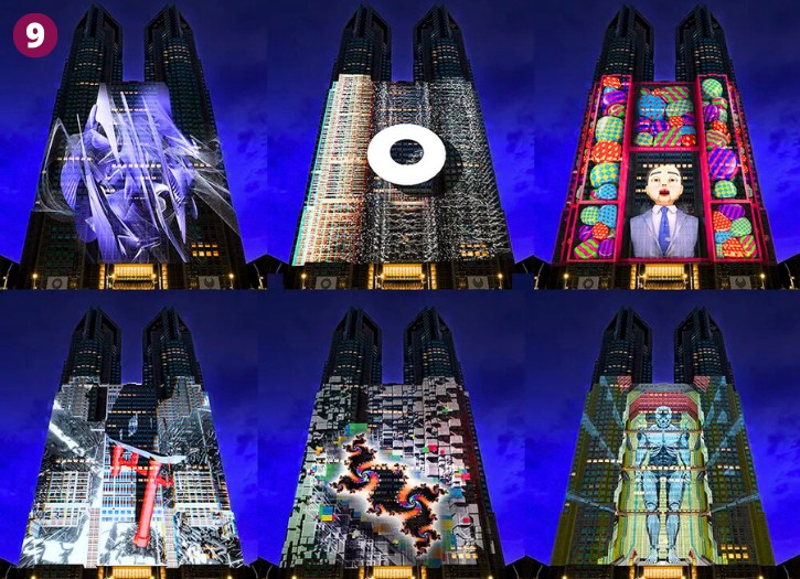 Tokyo Projection Mapping Project