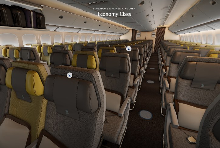 Singapore Airlines Economy Class