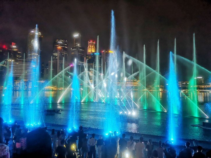 Spectra Light & Water Show from Event Plaza