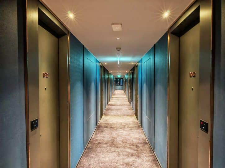 Corridor of Sindhorn Midtown Hotel Bangkok