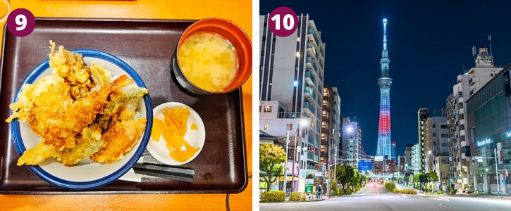 Tendon Tenya and Tokyo Skytree